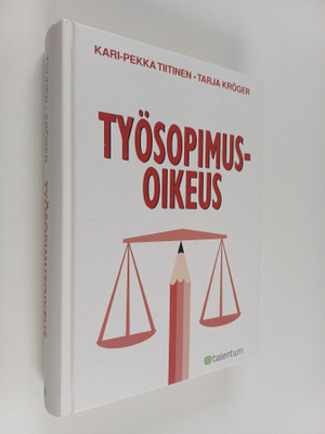 Tarja Kröger ym. : Työsopimusoikeus