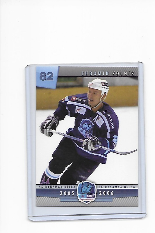 2005-06 HK Nitra TeamIssue #82 Lubomir Kolnik ex- Jokp