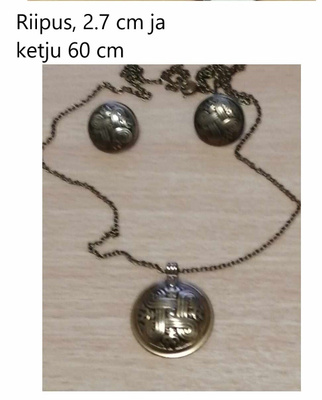 KALEVALA HANNUNVAAKUNA, riipus ( korvakorut erikseen )