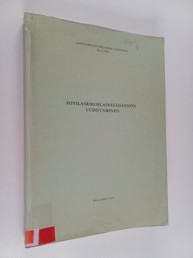 Sotilasrikoslainsäädännön uudistaminen