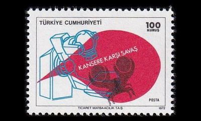 Turkki 2268 ** Syöpää ehkäisy (1972)