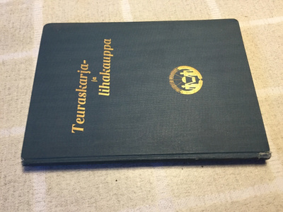 SOK OHJEKIRJANEN 5 TEURASKARJA- JA LIHAKAUPPA 1939 HYVÄ