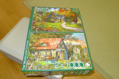 Palapeli 2x 1000 palaa