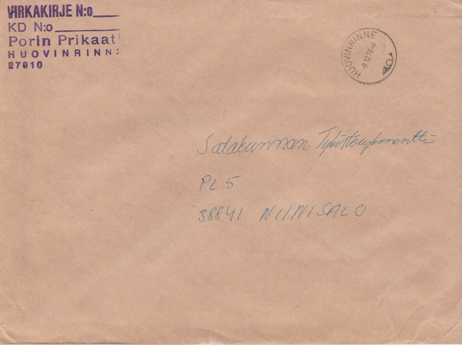 Postileima, HUOVINRINNE, Sotilaspostia