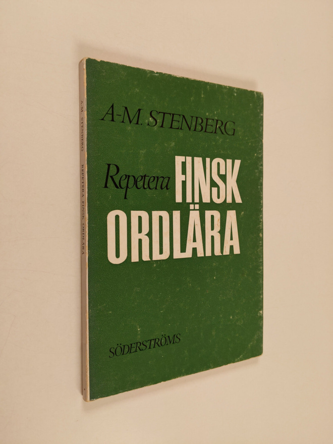 Anne-Marie Stenberg : Repetera finsk ordlära