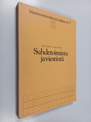 Aulis Saukkonen : Suhdetoiminta ja viestintä