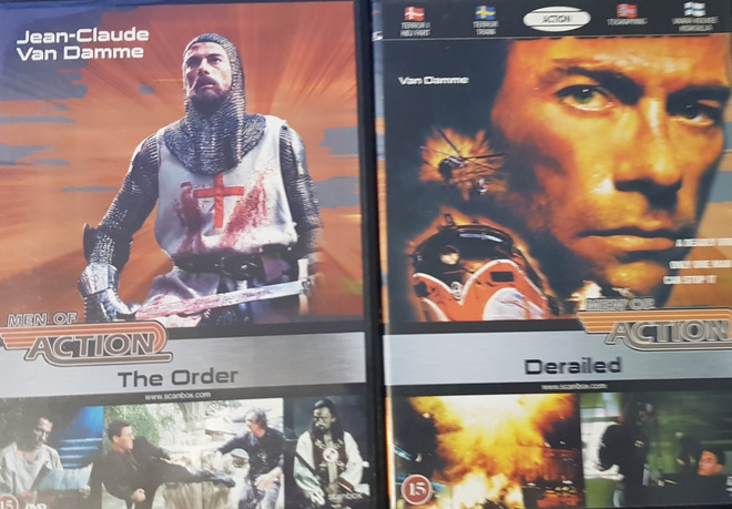 The Order + Derailed -DVD MEN OF ACTION SARJAA