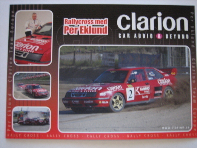SAAB rallikortti 9:  Saab 9-3 - Per Eklund - rallicross