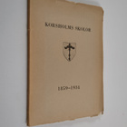 H. Tegengren : Korsholms skolor 1859-1934 : minnesskrift - pikkukuva 1