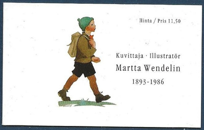 Postimerkkivihko V21 (1993) Martta Wendelin