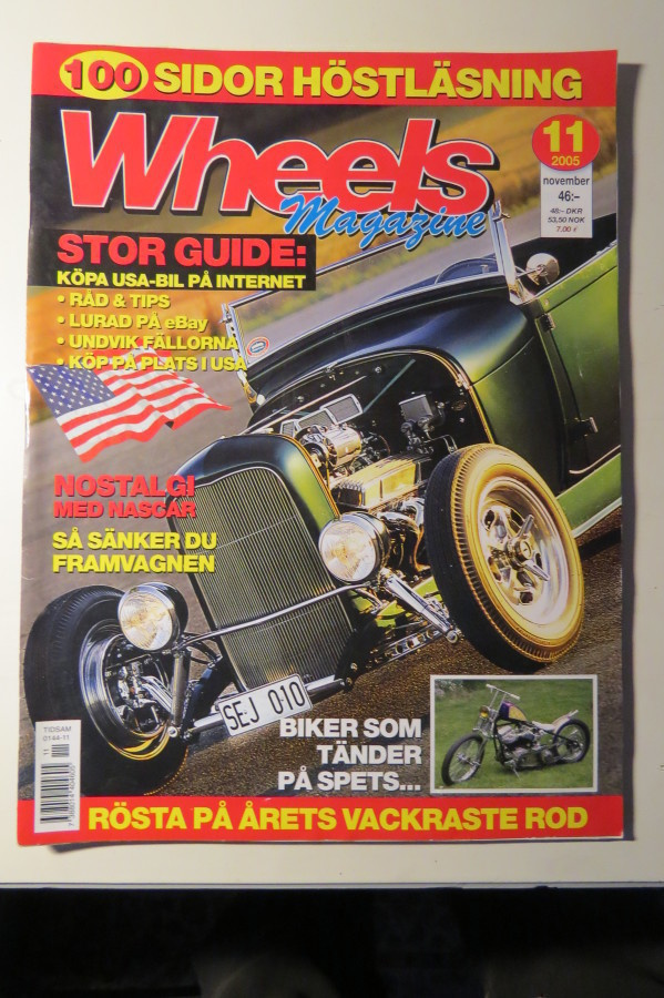 Wheels magazine 11/2005