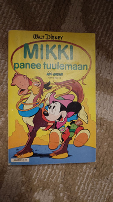 Aku taskukirja Mikki panee tuulemaan