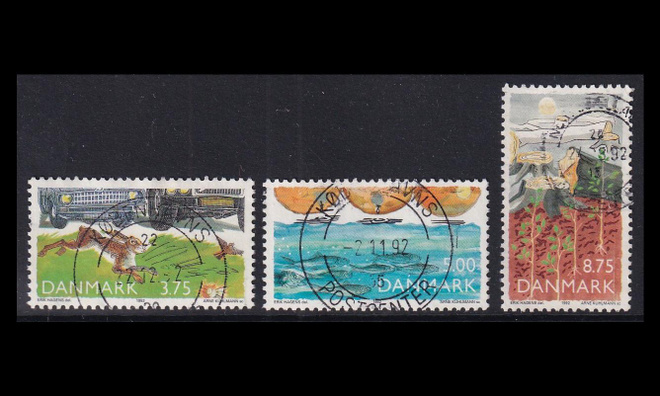 Tanska 1032-4 o Luonto, ympäristö ja kehitys (1992)