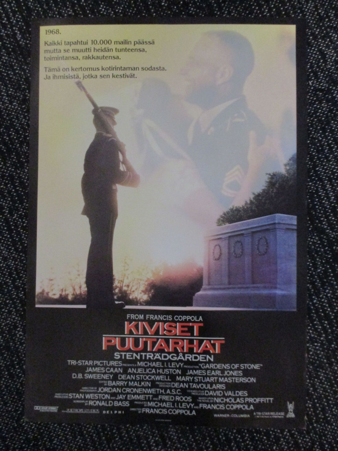 Kiviset puutarhat (Coppola, 1987) - vanha elokuvajuliste