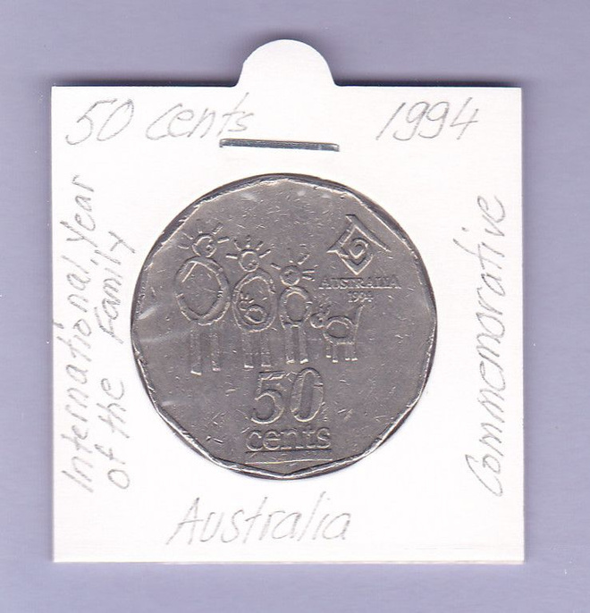 Australia 50 Cents v.1994 KM#257 Comm.