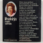 Maire Varhela : Lihakirja - pikkukuva 2