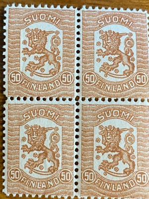 VAASAN MALLI 1918 50 PENNIÄ NELIÖ**
