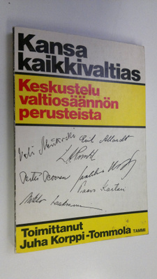 Juha (toim.) Korppi-Tommola : Kansa kaikkivaltias : kesku...