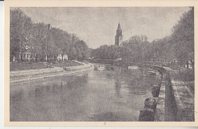 Turku näköala auran sillalta kortti käyttämättömänä.