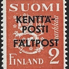 1943 KP 2 mk lisäpainaman kenttätyyppi 2 ** LaPe KP 4 kt 2 - pikkukuva 1