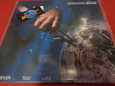 STATUS QUO - NEVER TOO LATE EX/EX+ LP
