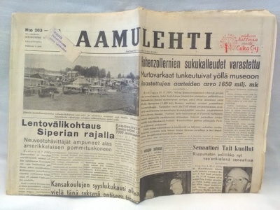 Aamulehti 1.8.1953