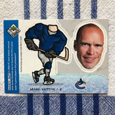 Mark Messier UD 1998. #BH9