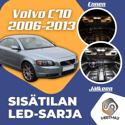 Volvo C70 (MK2) Sisätilan LED-sarja 16-osainen