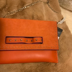 TOPSHOP upea oranssi ketjuhihna laukku crossbody käsilaukku - pikkukuva 5
