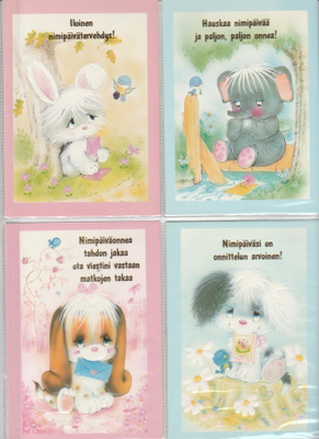 Postikorttierä, Sarja 6815/1+2+3+4,