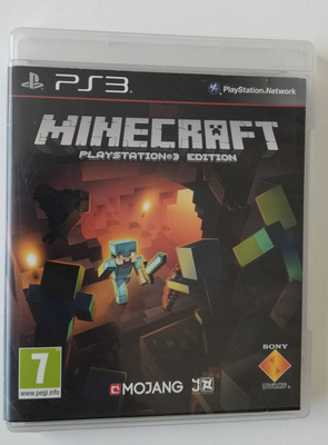MINECRAFT edition PLAYSTATION 3 peli