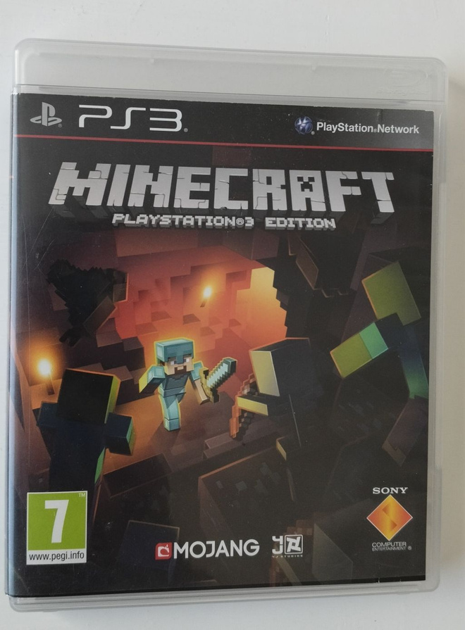 MINECRAFT edition PLAYSTATION 3 peli