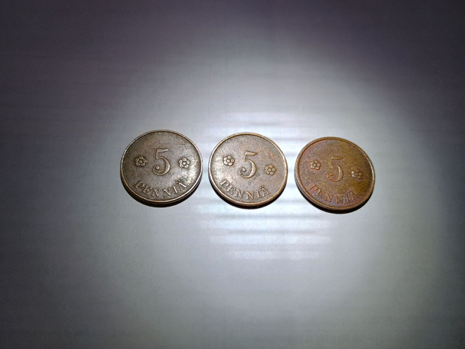 5 penniä 1920 - 1938kpl 3kpl