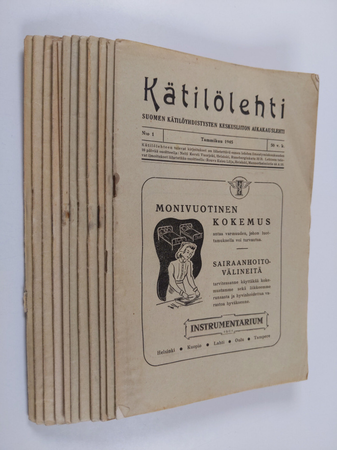 Kätilölehti 1945 (vuosikerta)