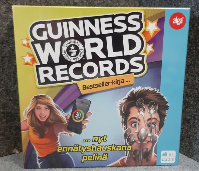 Guinness World Records peli uusi