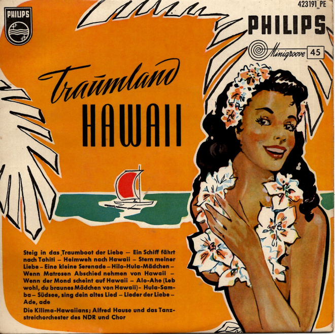 DIE KILIMA HAWAIIANS:"Traumland Hawaii Potpurri"-EP 7"kk