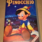 Vhs  WALT DISNEY PINOCCCHIO  VHS - pikkukuva 1