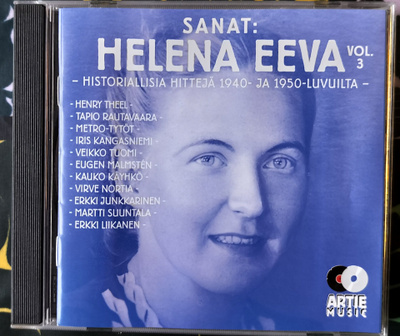 SANAT HELENA EEVA vol.3-CD,AMCD 1051, ARTIE MUSIC ,v.2017