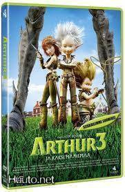 Arthur ja Kaksi Maailmaa DVD