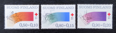 1977 Punainen Risti sarja **