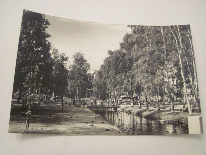 VANHA Postikortti Oulu 1950-l Alkup.Mallikappale