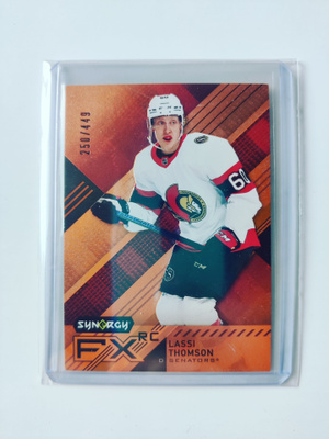 Lassi Thomson 21-22 Synergy FX Rookie Orange /449
