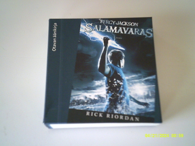 Rick Riordan: Percy Jackson: Salamavaras äänik. 10 cd