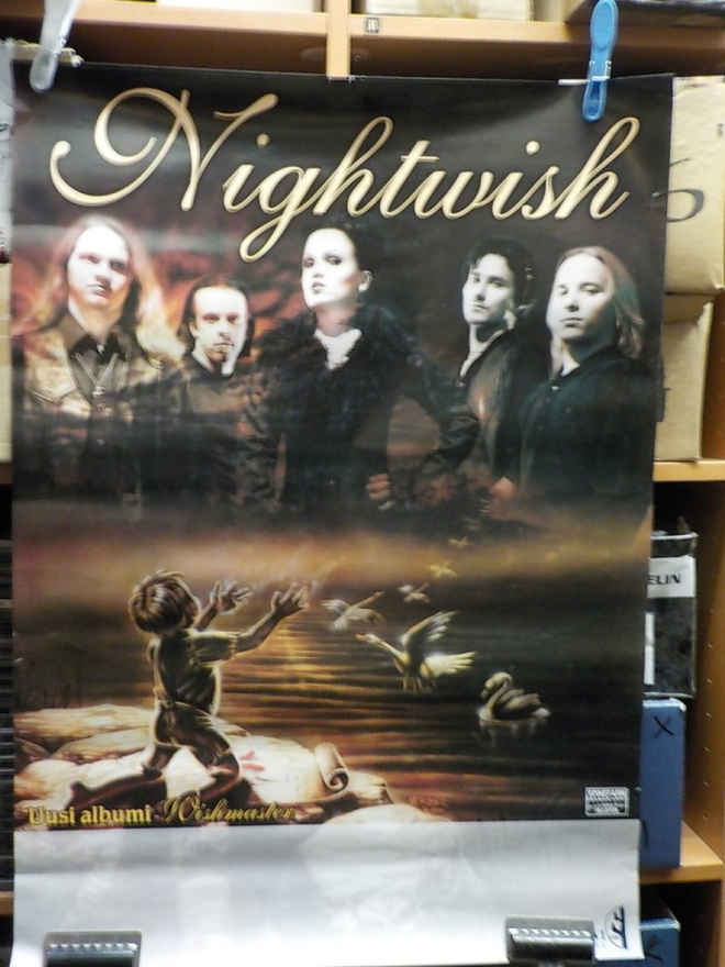 NIGHTWISH - WISHMASTER KEIKKA JULISTE ( very rare )