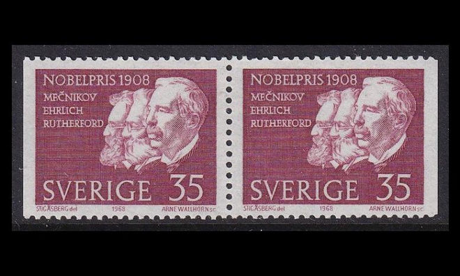 Ruotsi 626DD ** Nobel-voittajia (1968)
