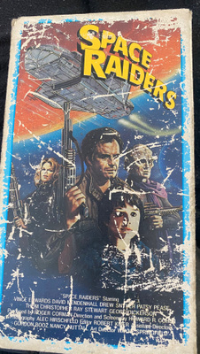 Space Raiders VHS