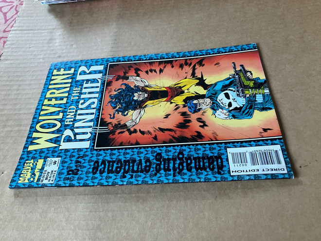 MARVEL THE PUNISHER AND THE WOLVERINE 2/1993 HYVÄ