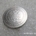 1 mk  1865   hopeaa   paljonkulkenut.siisti raha, - pikkukuva 4