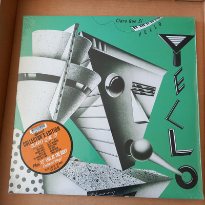 Yello- Claro que si Collectors edition Uusi LP