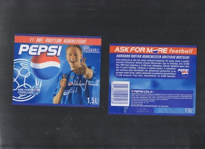 PEPSI Mikael Forssell Etiketti 2000